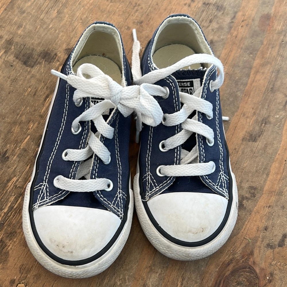 Blue Converse